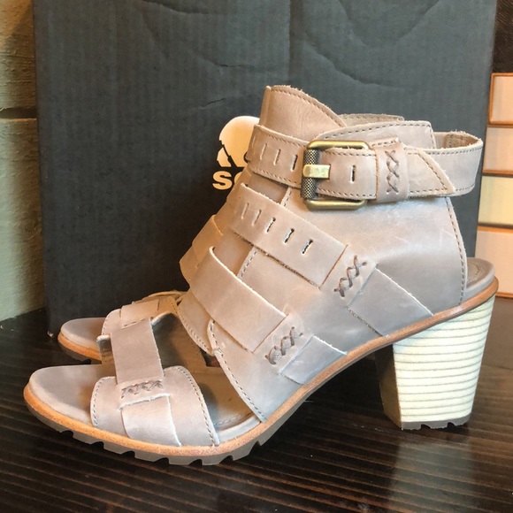NWT Sorel Nadia Buckle Sandals in Kettle - Picture 7 of 17